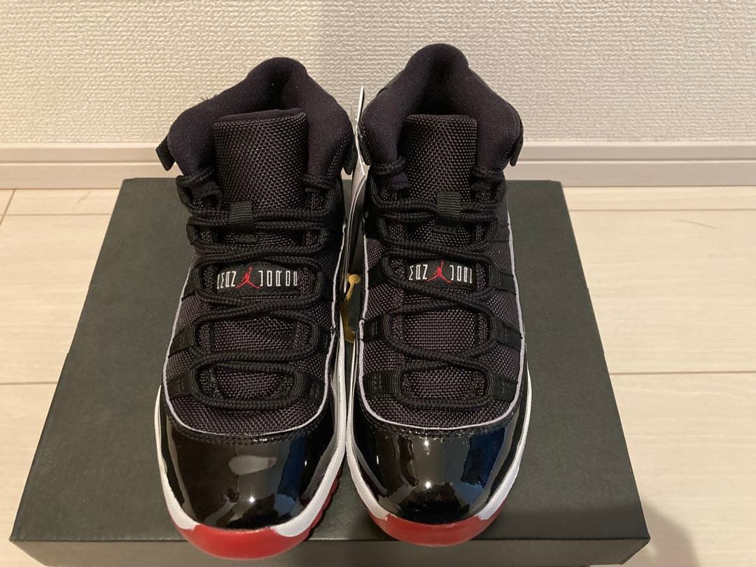 【新品未使用】Air Jordan 11 ブレッド　エアジョーダン　21cm