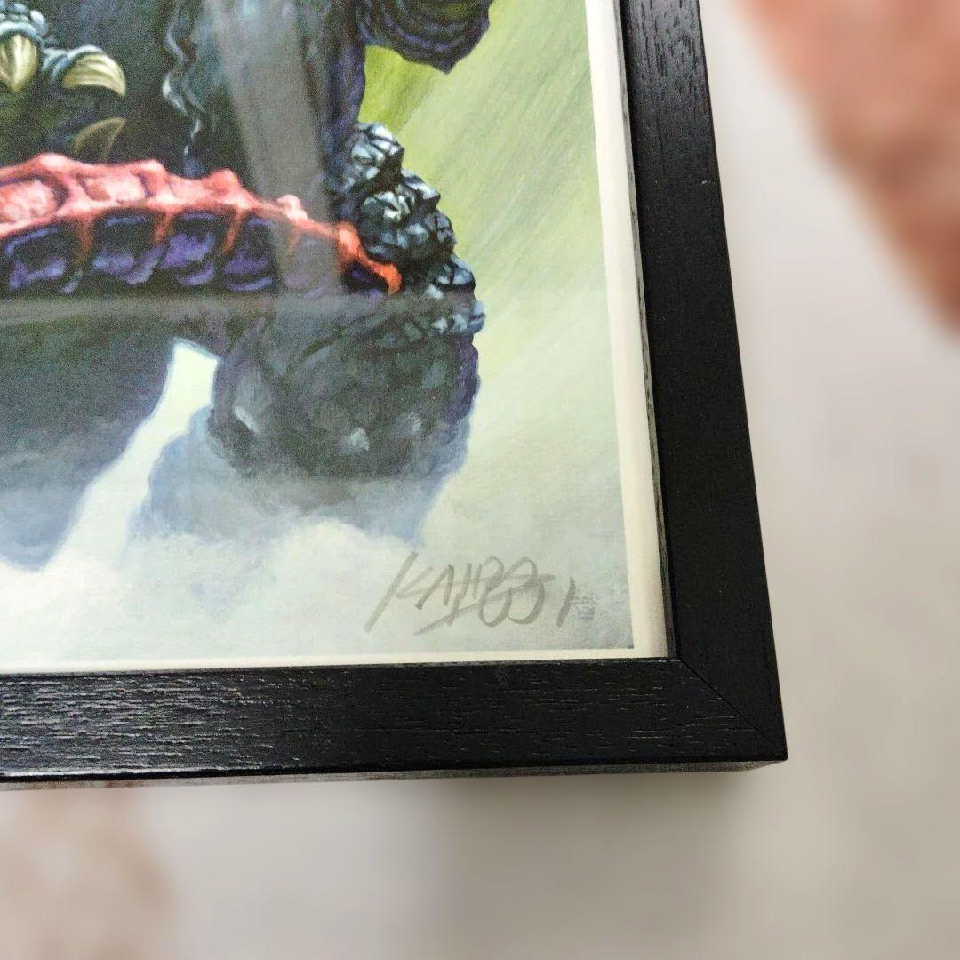 特撮　ウルトラマンパワード　絵画　円谷プロ　石巻市　石ノ森漫画館　怪獣絵師・開田