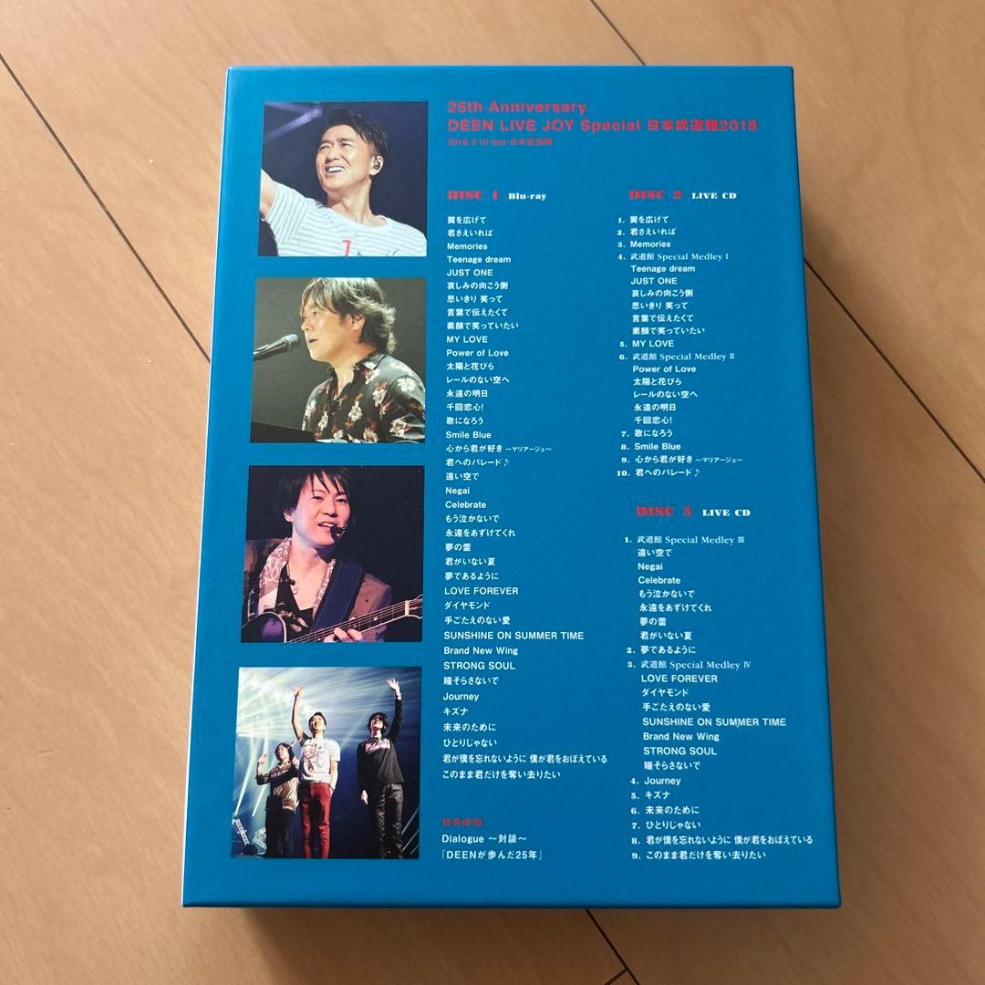 【即購入ok!!】DEEN 25周年ライブ 武道館 Blu-ray 完全限定盤