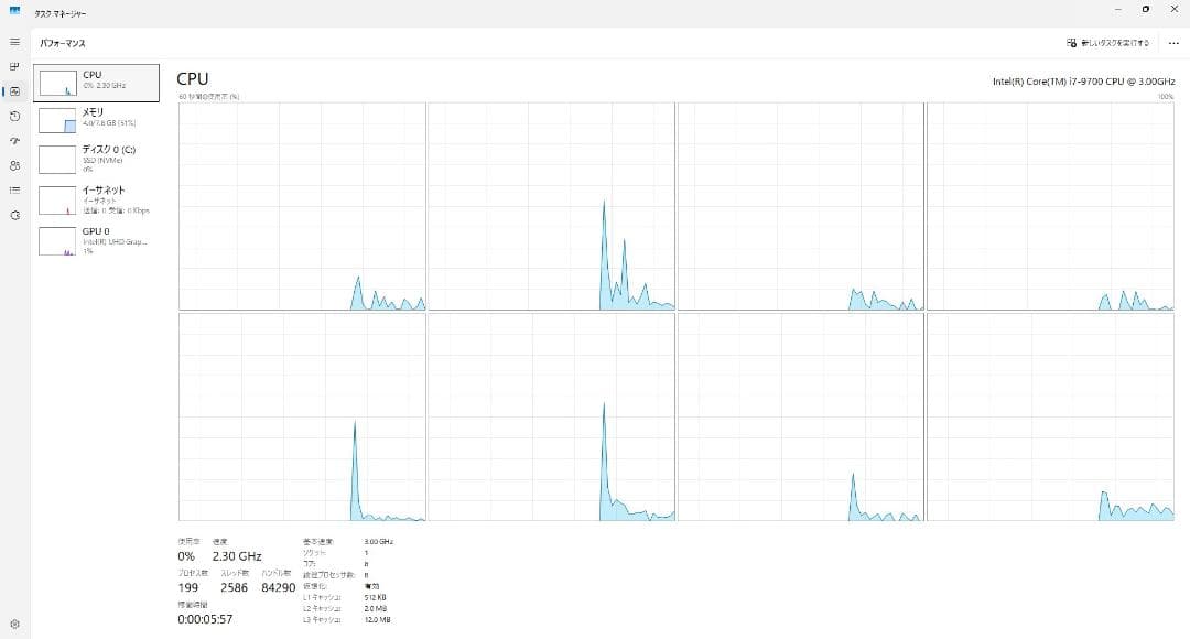 【動作品】HP EliteDesk 800 G5 SF Core i7-9700
