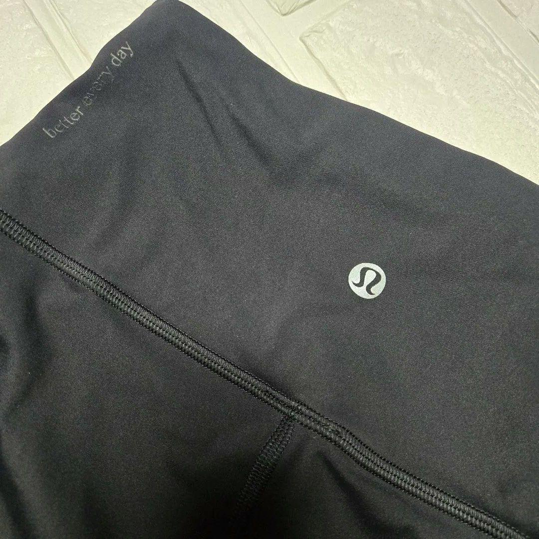 ルルレモン★ブラックドットパターン新品ブラトップ6&レギンス4