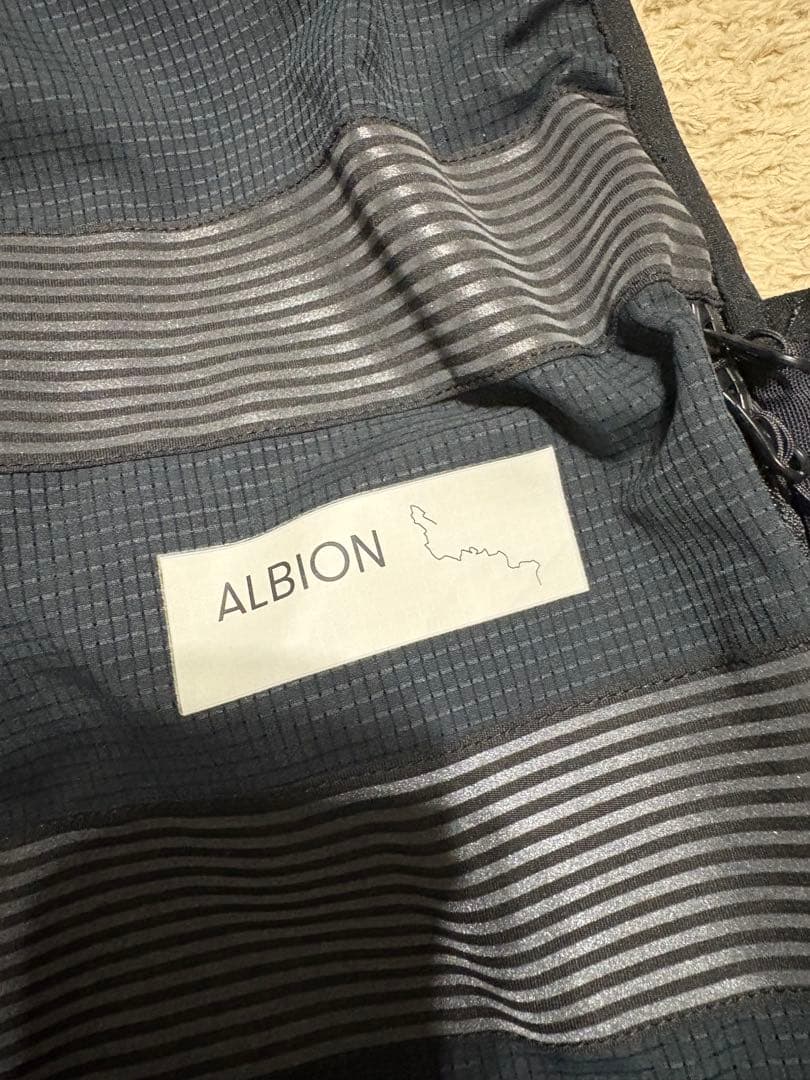 ALBION アルビオン ユニセックス カーゴベスト ジレ ベスト