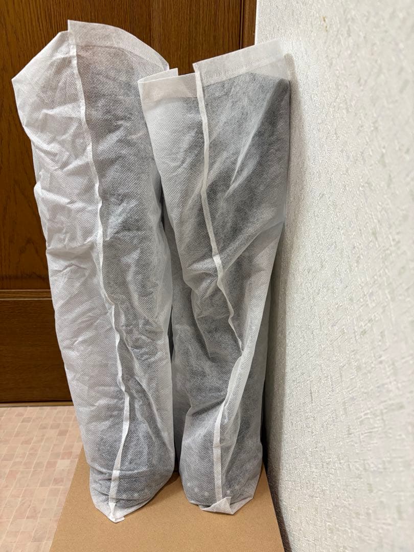 ⭐️新品未使用⭐️アキロン×Donobanコラボ　パールロングブーツ　M23.5 黒