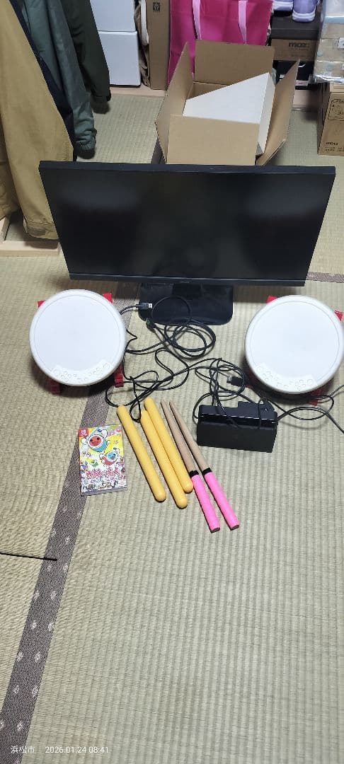 太鼓の達人 Switch　そのまま遊べるモニター　太鼓　ドッグセット