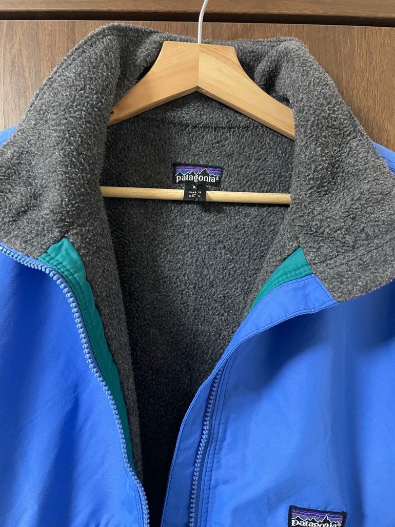 b*f様 90s patagonia パタゴニア　シェルドシンチラベスト 水色