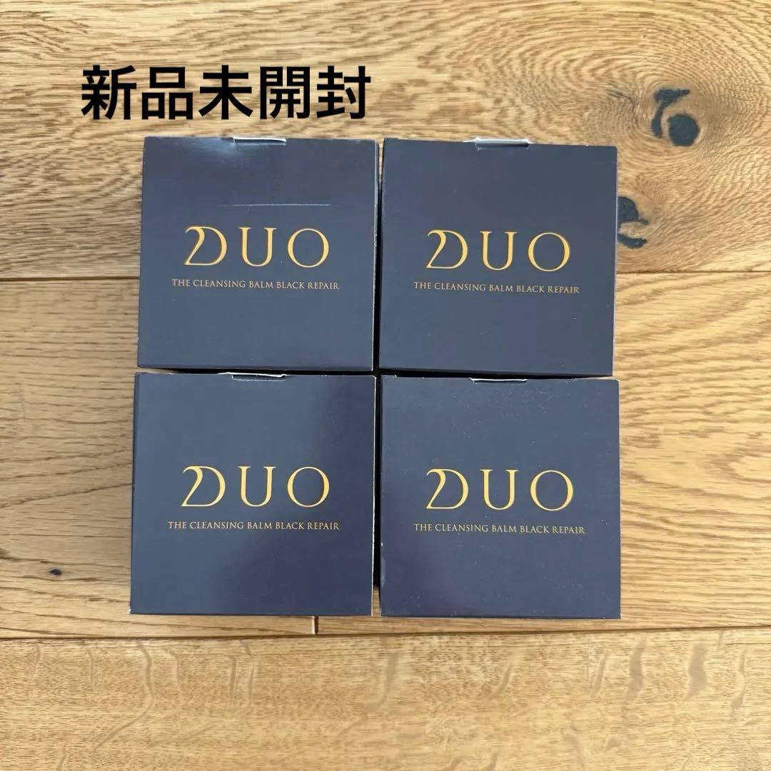 DUO THE CLEANSING BALM BLACK4個セット