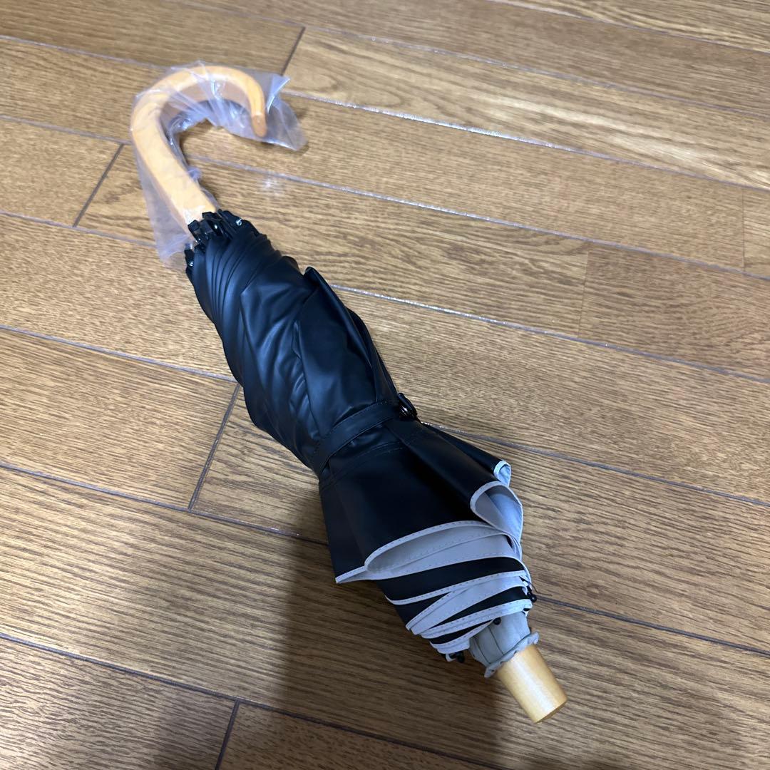 SUN BARRIER 100 折りたたみ日傘　二段折/コンビ ベージュ