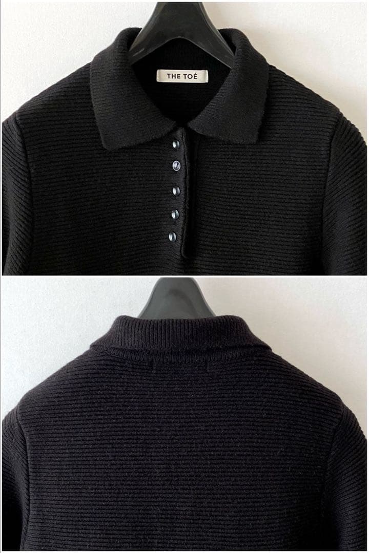 美品 THE TOE Reims Flare Onepiece 黒 S