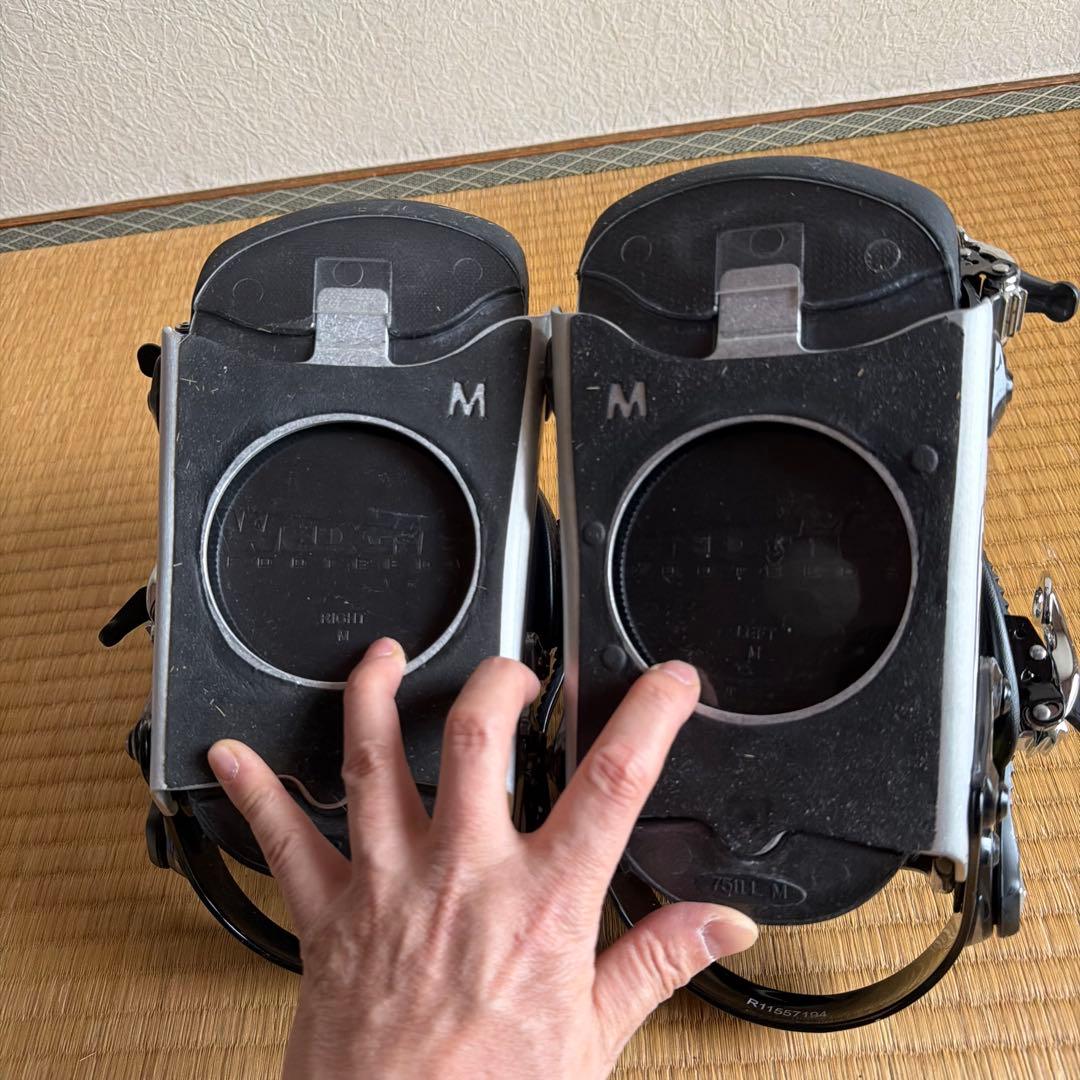 RIDE ビンディング REVOLT Mサイズ ！初中級者に！軽量アルミ製