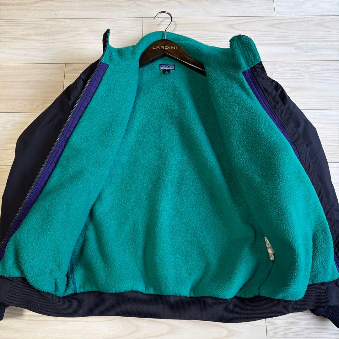 B*B様 80s パタゴニア　極上　黒　グリーン　patagonia シェルドシ