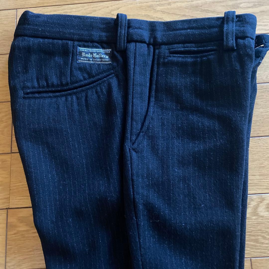 週末、値下げ❗️ルードギャラリー　綿、ウールパンツ　2本
