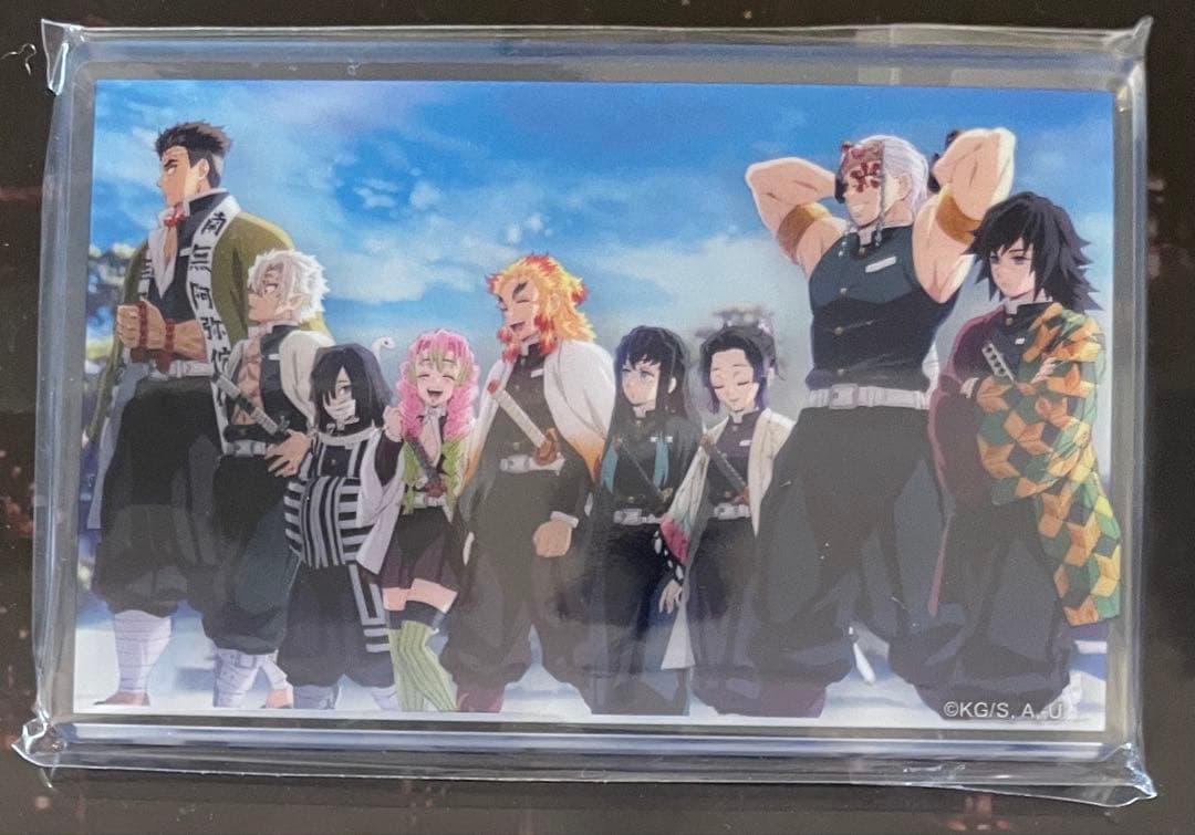 鬼滅の刃 鬼滅シアター レイヤードマグネット 無限列車編 OP 笑い合う柱達