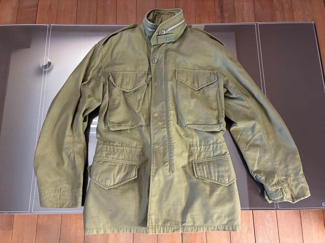60s M-65フィールドジャケット　2nd　XS/R　アルミジップ