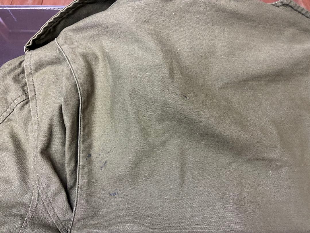 60s M-65フィールドジャケット　2nd　XS/R　アルミジップ