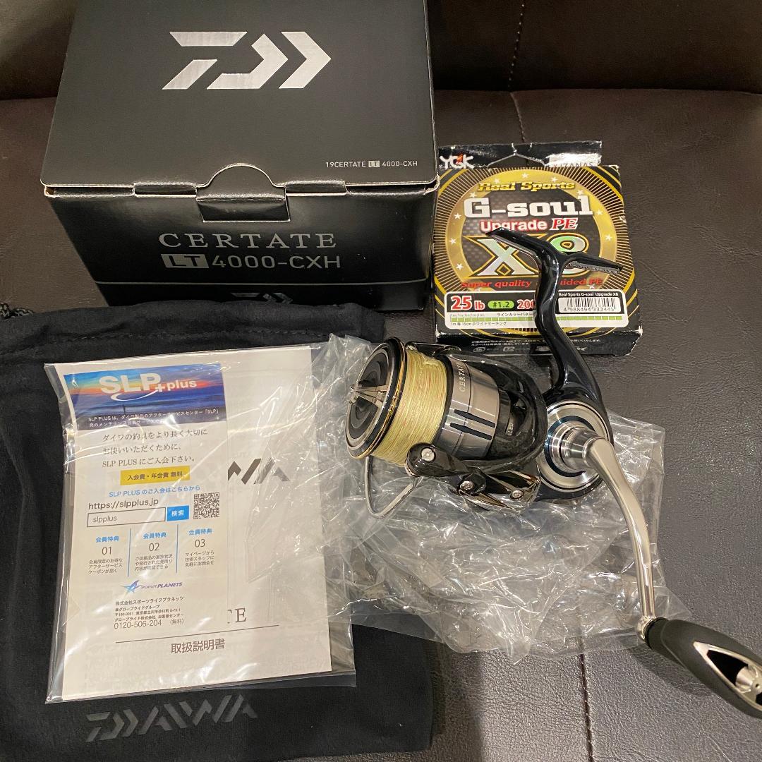 極美品　ダイワ　19セルテートLT4000-CXH（おまけX8 BRAID）