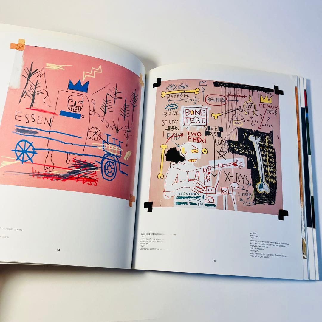 洋書　Basquiat アートブック CHARTA 142p 1999年　絶版