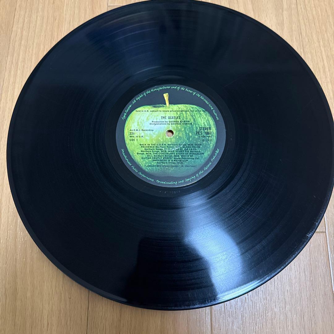 【UKオリジナル盤】The Beatles - White Album ステレオ