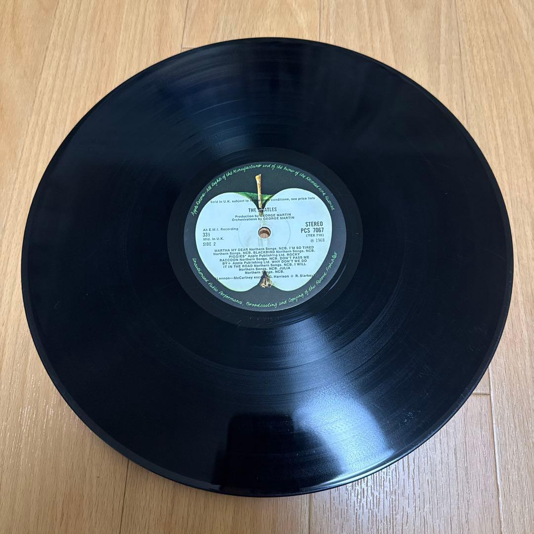 【UKオリジナル盤】The Beatles - White Album ステレオ