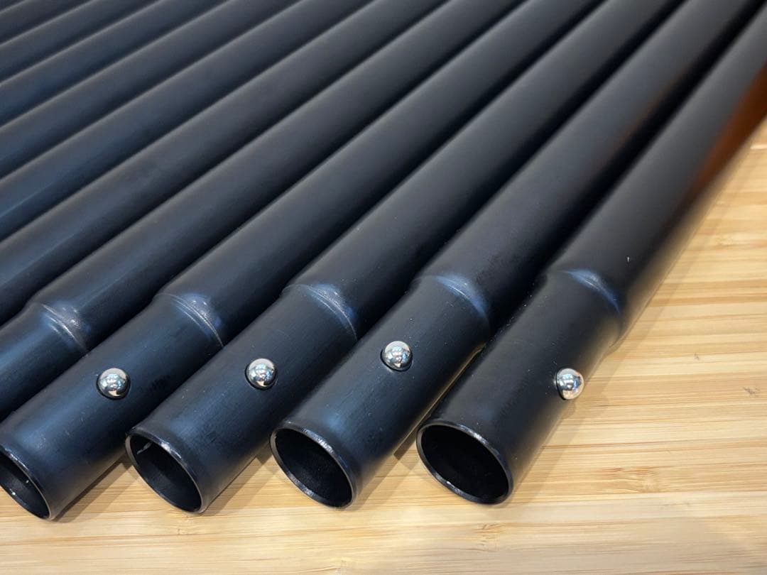 スノーピーク ウイングポールブラック 240cm ×4セット