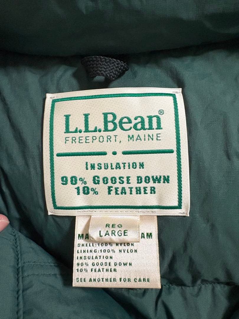 美品 L.L.Bean ダウンベスト