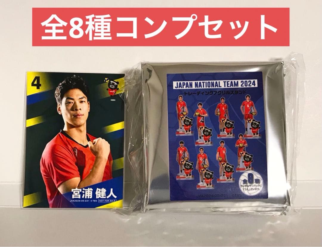 バレーボール男子日本代表VNL2024記念／トレーディングアクリルスタンド
