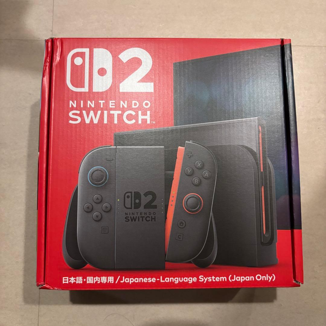 【新品/未使用】Nintendo Switch 本体 (日本語専用)