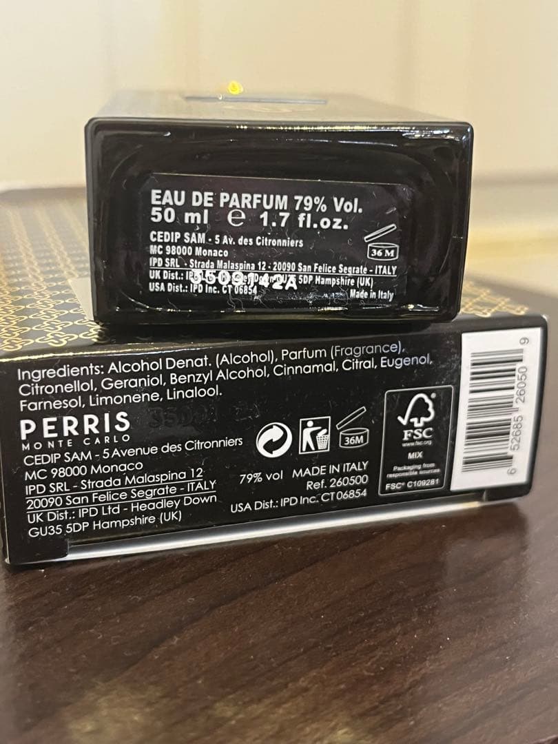 ペリスモンテカルロ　ローズ ドゥ タイーフ 50ml