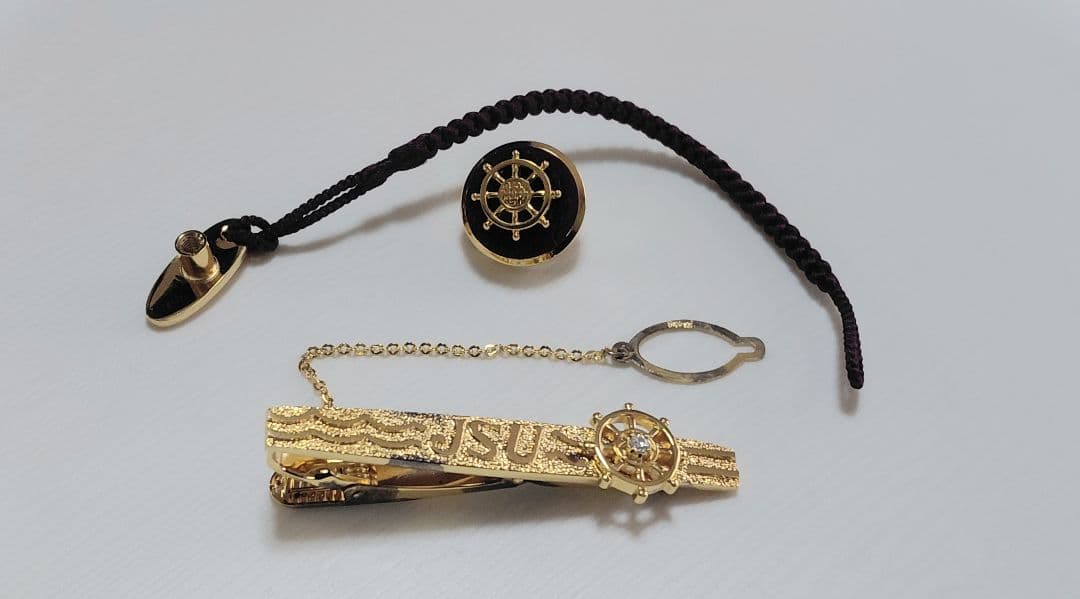 全日本海員組合 特別功労賞　シルバー　k18