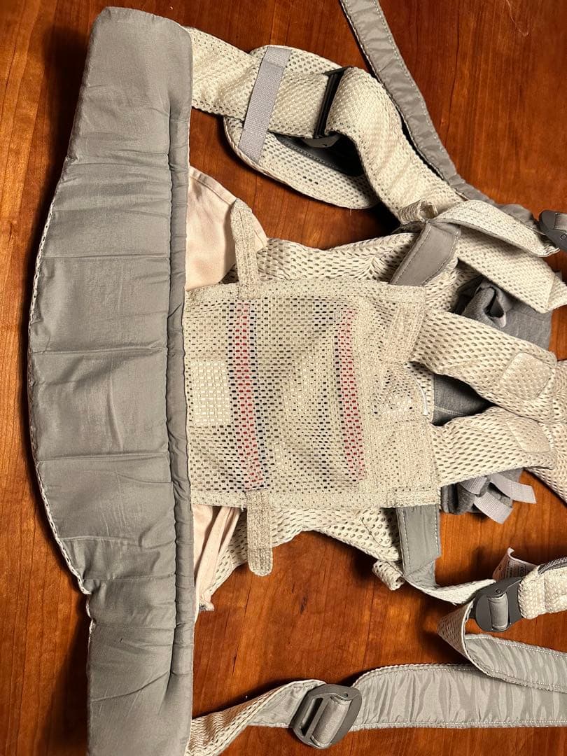 BABYBJÖRN 抱っこ紐 メッシュ 白 6点セット