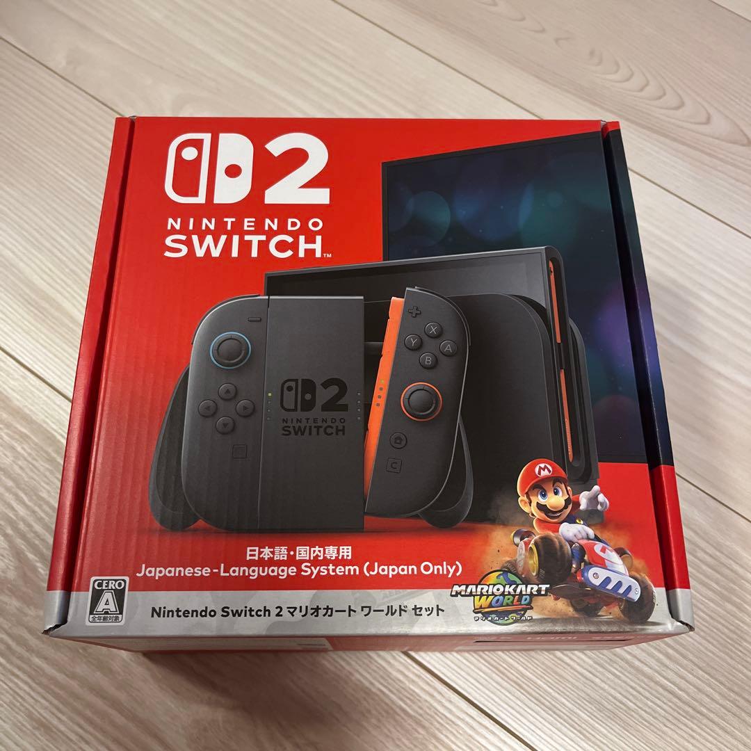 Nintendo Switch 2 本体　保証3年付き　マリオカート