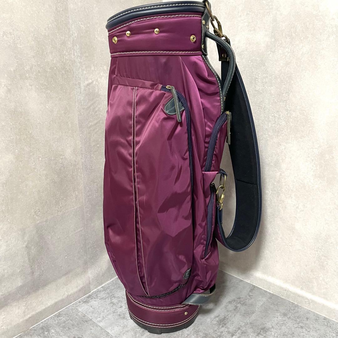 考英舎 KOEISHA ナイロン ハンドメイドキャディバッグ