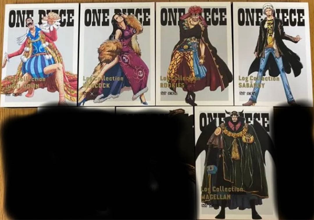 ワンピースログコレクション　5本セット