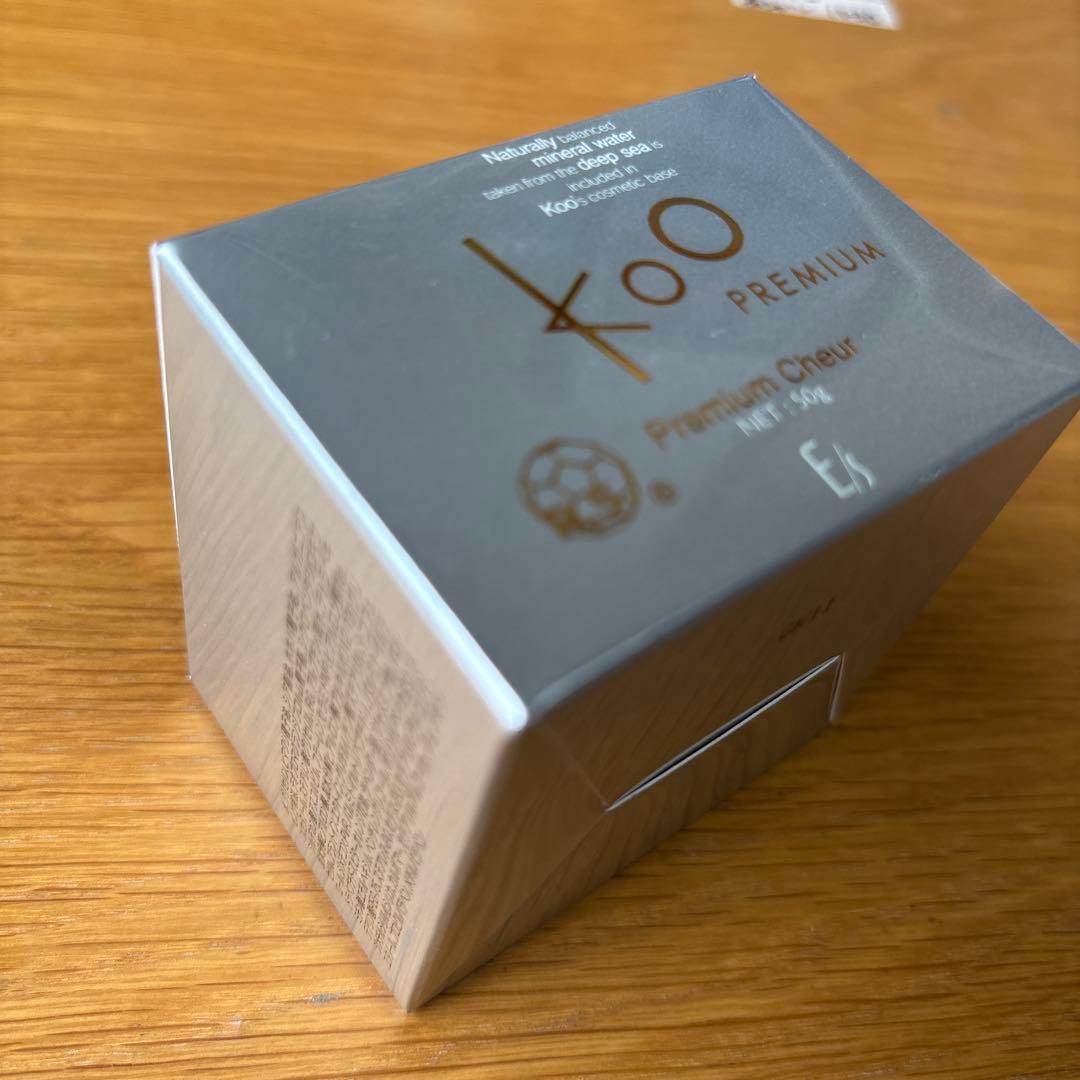 最終価格【未開封】kooプレミアムシュール50g 深層海洋水配合の高保湿クリーム