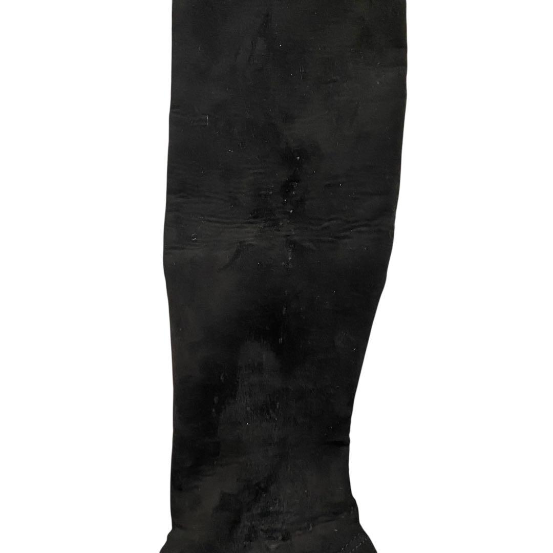 さ*ら様 ✨美品✨エモダ/タンクバルキーロングブーツ/ニーハイブーツ/ブラック/