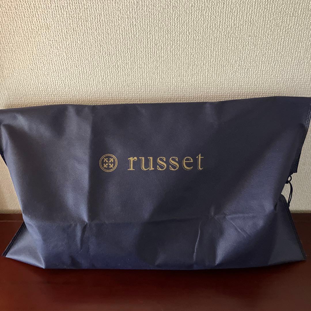 新品　未使用　russet ラシット　トートバッグ　ネイビー