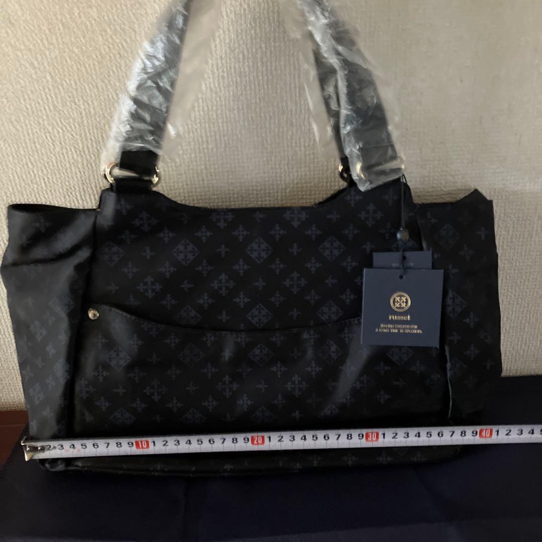 新品　未使用　russet ラシット　トートバッグ　ネイビー