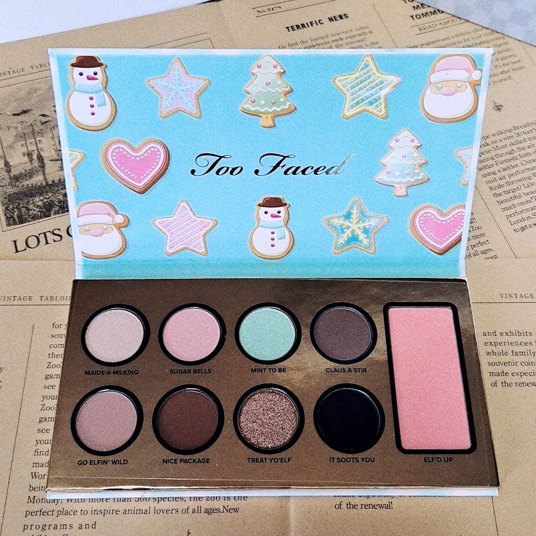 【新品】TOOFACED クリスマスコフレ　アイシャドウパレットセット