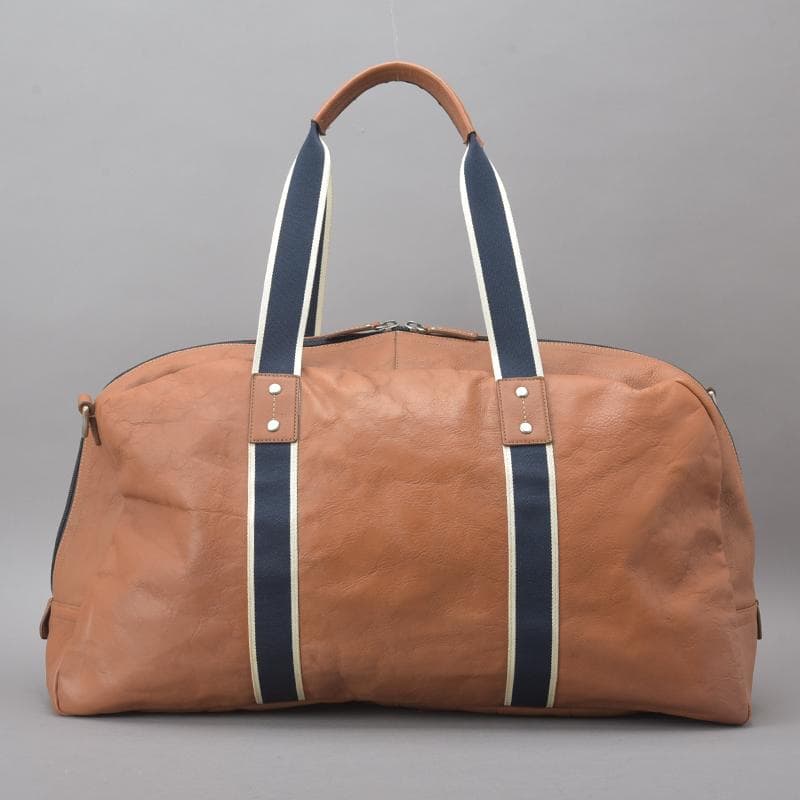 美品◇COACH コーチ ヘリテージダッフル ボストンバッグ 2WAY レザー茶