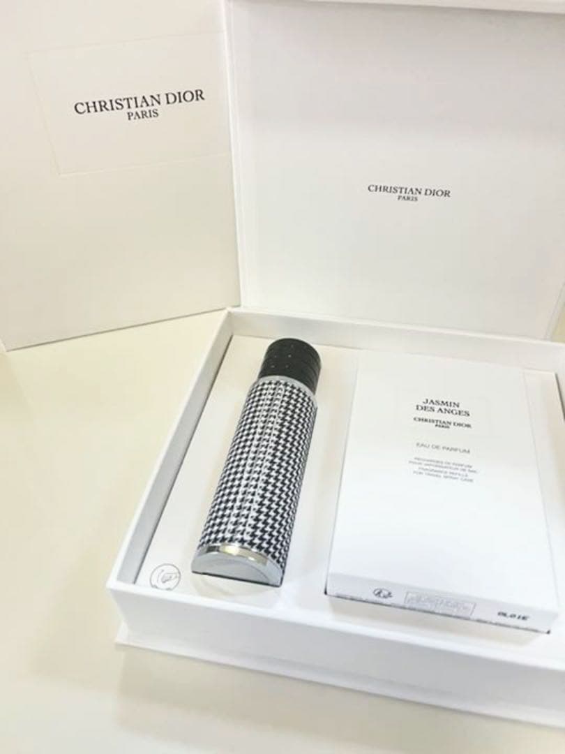 新品限定トラベルスプレー千鳥柄香水Dior(15ml×3本)ジャスミンデザンジュ