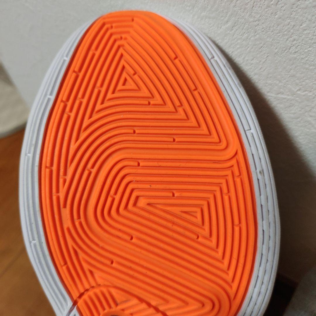 Jordan 1 バスケットボールシューズ ホワイト/オレンジ/ブラック