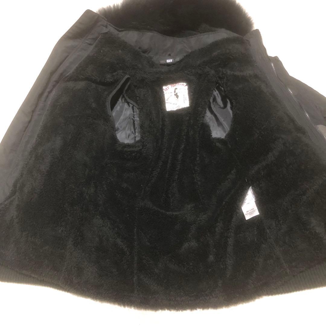 SLY N3B ミリタリージャケット　モッズコート　ラクーンファー　ライナー付き