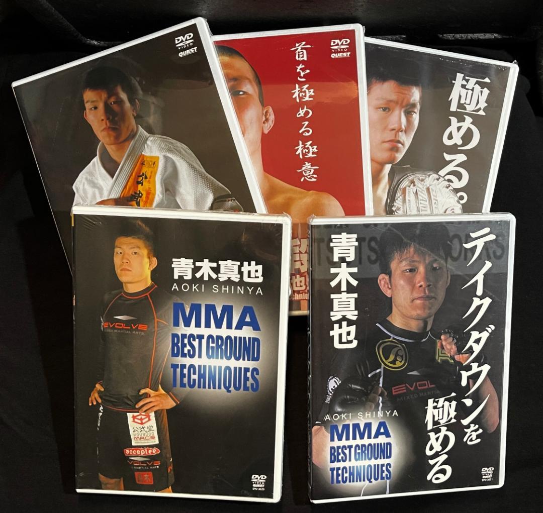 ♦︎新品DVD♦︎青木真也 跳関十段5本セットMMA総合格闘技ONE RIZIN