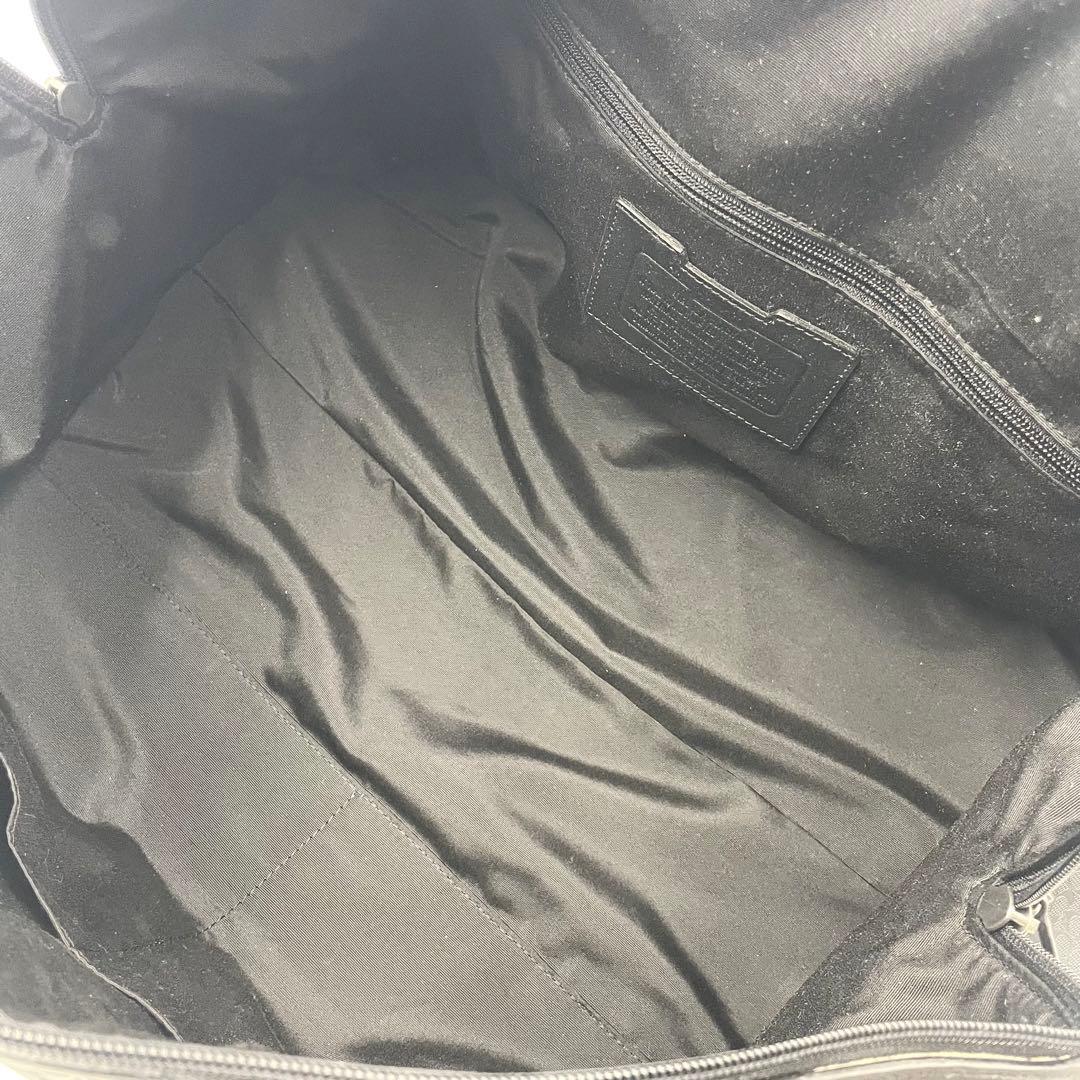 【極美品】COACH コーチ ボストンバッグ 2way シグネチャー エンボス