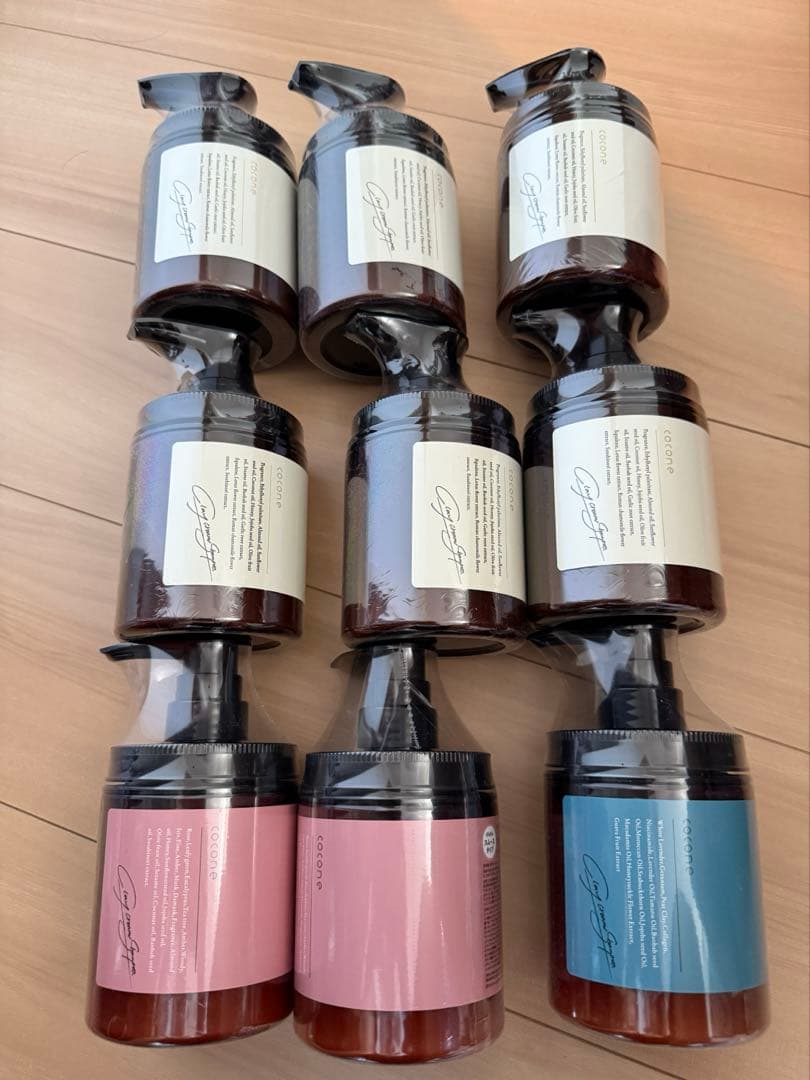 cocone クレイクリームシャンプー3種類　セット