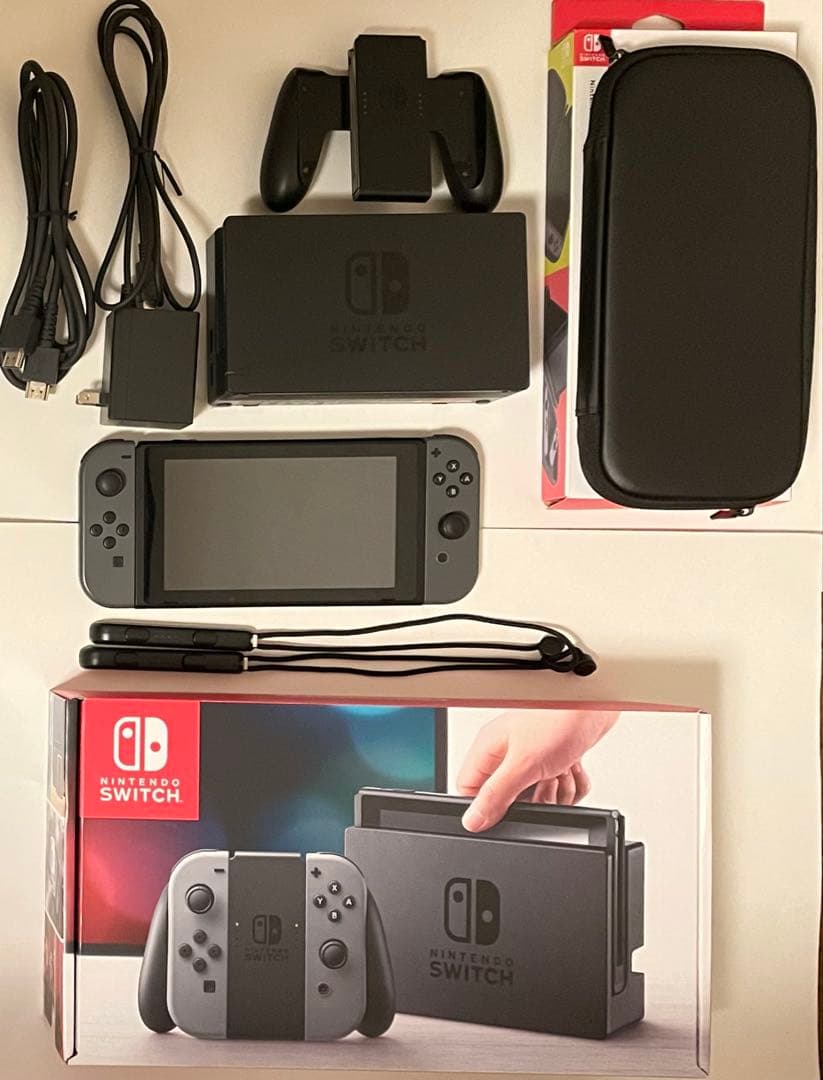 Nintendo Switch ニンテンドースイッチ 本体　グレー 初期型 SD