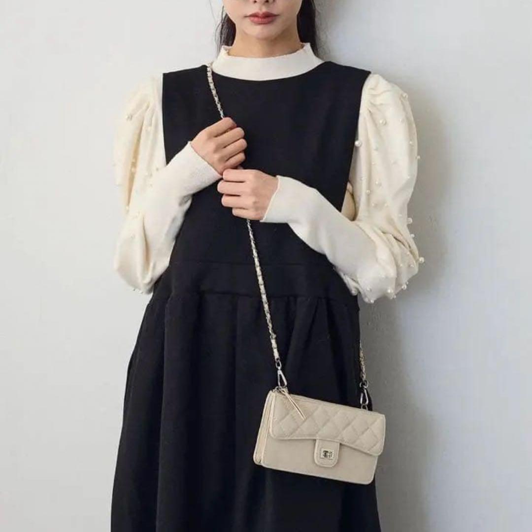 【RU】バックリボンジャンスカ +ダンボールフリルスウェット