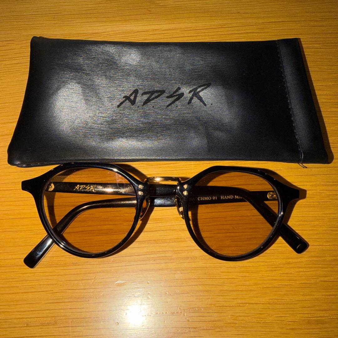 ADSR SATCHMO 01 サングラス ブラック