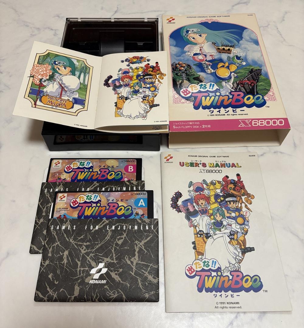 初期動作確認済 X68000 出たな!!ツインビー+スペシャルディスク