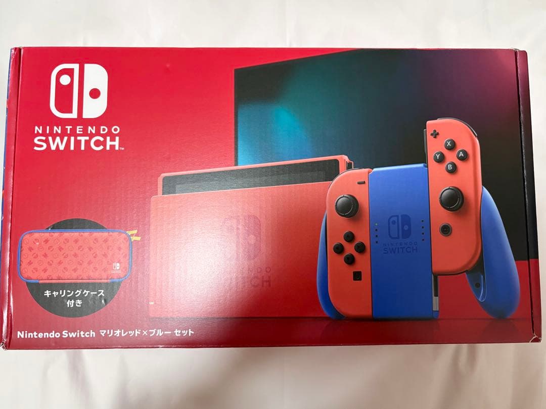 新品未開封品 Nintendo Switchマリオレッド×ブルーセット