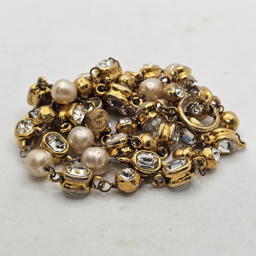 シャネル ヴィンテージ ロングネックレス 96cm